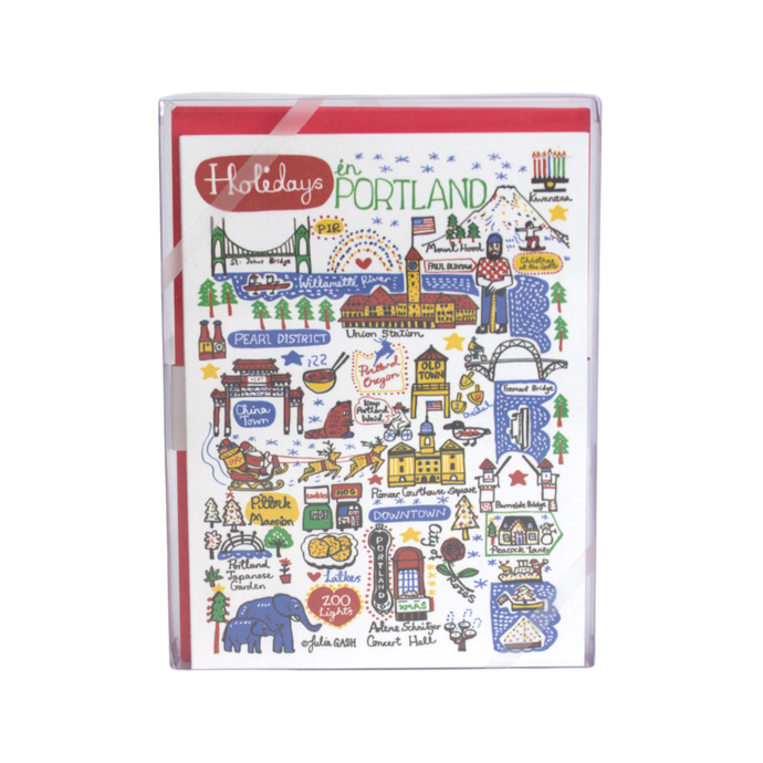 Holidays In Portland Card Box