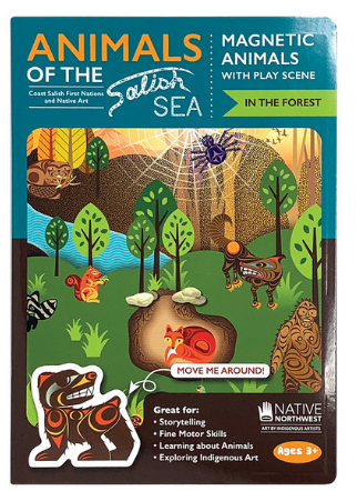 Magnetic Animals of the Salish Sea in the Forest