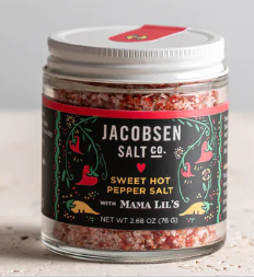 Jacobsen Salt Co. Mama Lil's Sweet Hot Pepper Salt, 2.68