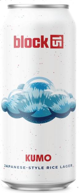Block 15 Brewing Kumo Rice Lager 16oz