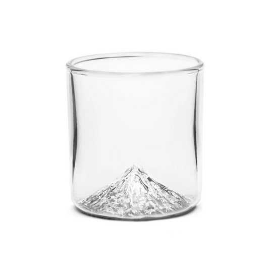 North Drinkware Handblown Mt. Hood Tumbler