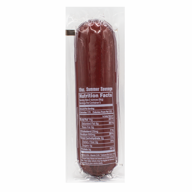 Load image into Gallery viewer, Werner Summer Sausage nutritional facts
