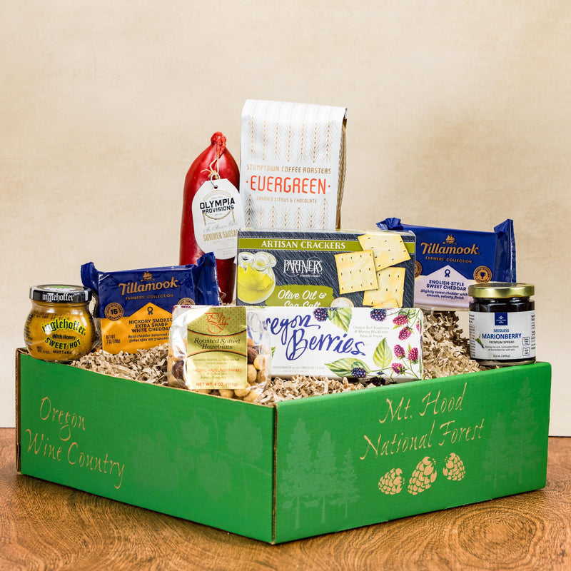 Load image into Gallery viewer, Hometown Favorites Cheese Gift Basket
