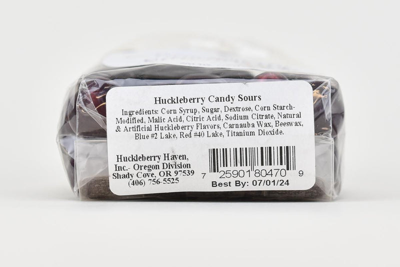 Load image into Gallery viewer, Huckleberry Haven Huckleberry Sours Candy, 7oz.
