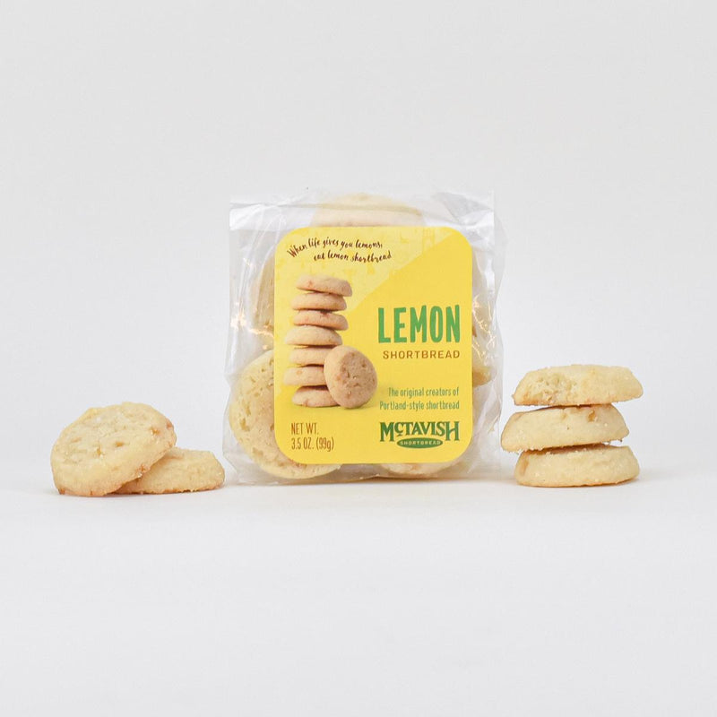 Load image into Gallery viewer, McTavish Lemon Shortbread Cookies, 4oz.
