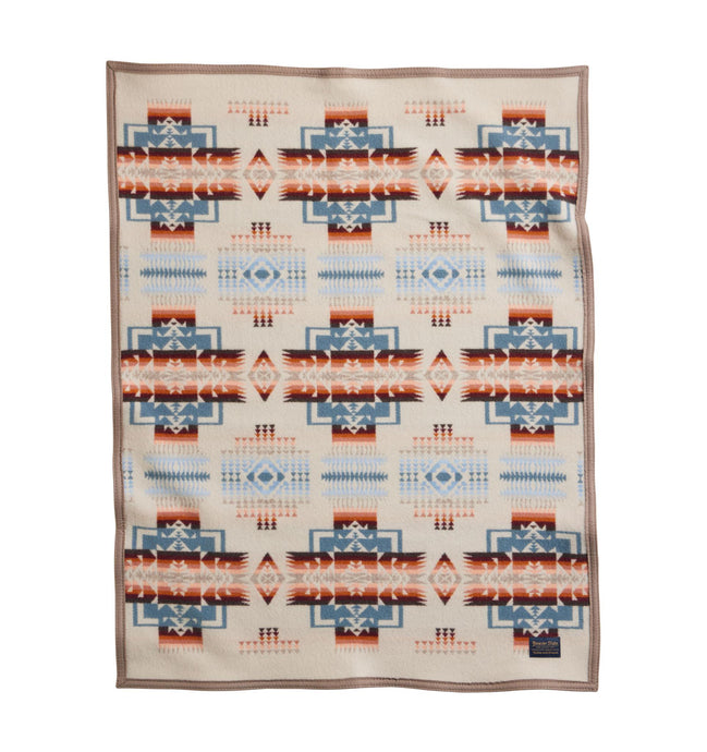 Pendleton Rosewood Chief Joseph Muchacho Wool Baby Blanket