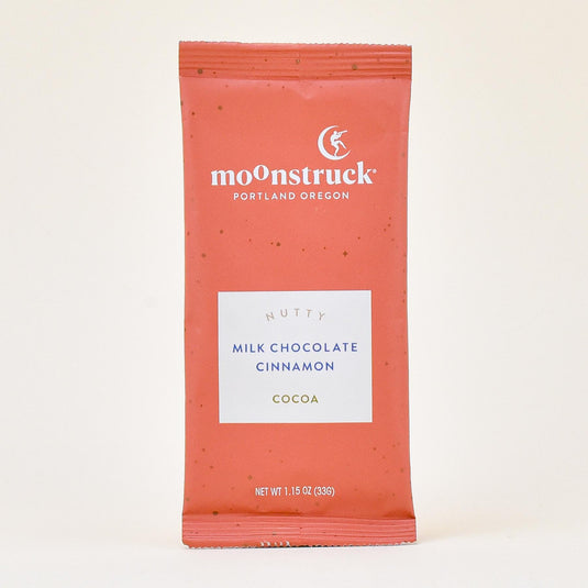 Moonstruck Milk Chocolate Cinnamon Hot Cocoa Single Serve Packet