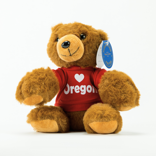Oregon Heart T-Shirt Brown`Bear Plush