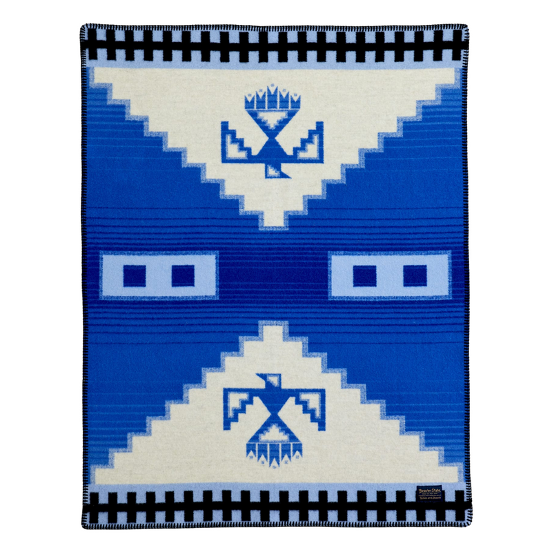 Load image into Gallery viewer, Pendleton Morning Storm Muchacho Wool Baby Blanket
