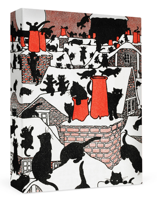Charles Robinson A Black Cat Holiday Small Boxed Cards