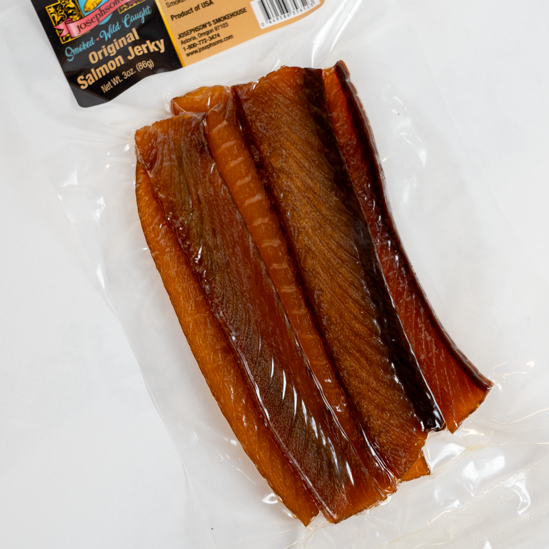 Load image into Gallery viewer, Josephson&#39;s Smokehouse Original Salmon Jerky
