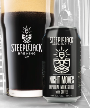 SteepleJack Brewing Night Moves Imp Milk Stout 12oz