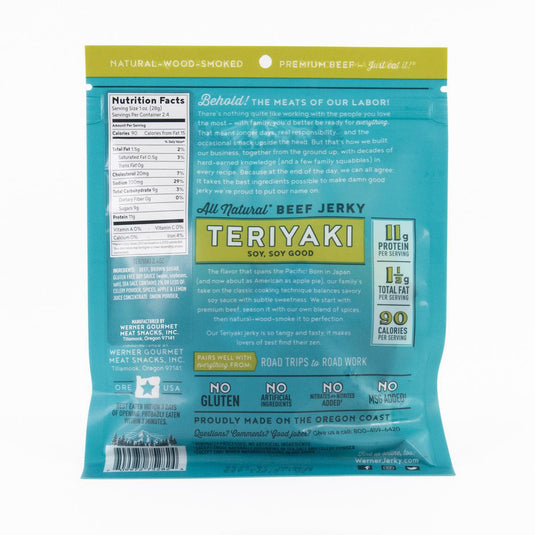 Werner Teriyaki Beef Jerky