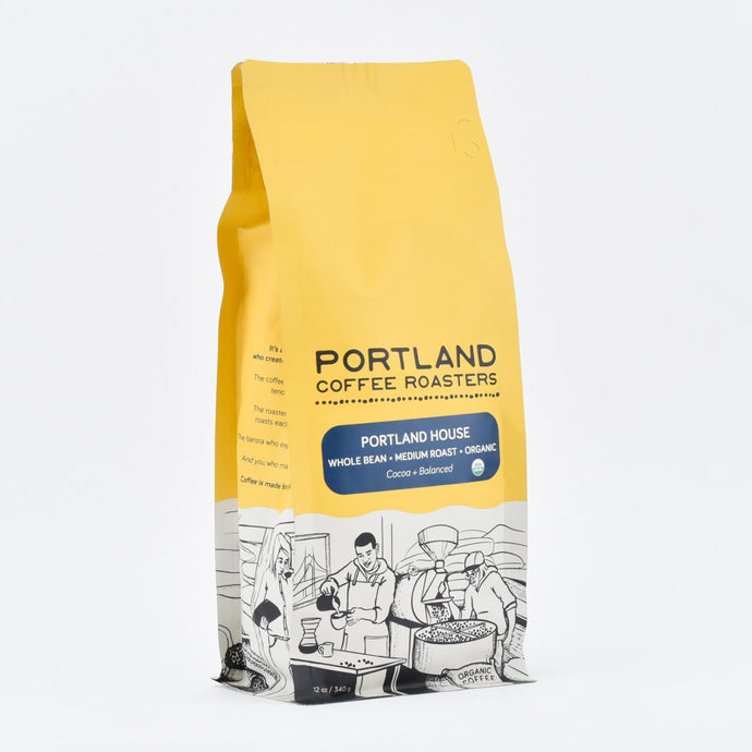 Portland Coffee Roasters Portland House Blend Whole Bean Coffee, 12oz.