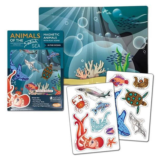 Magnetic Animals of the Salish Sea in the Ocean