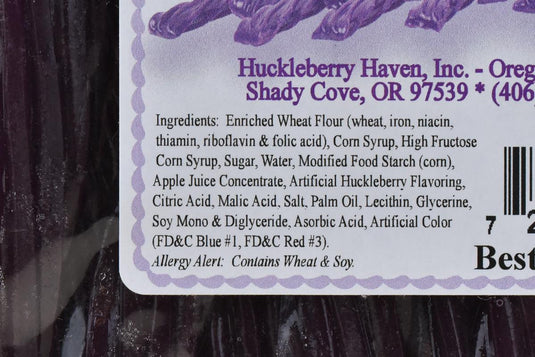 Huckleberry Haven Licorice Twists, 16oz.