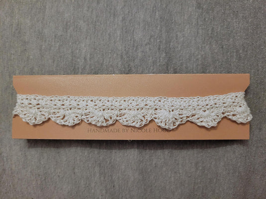 Choker crochet lace white