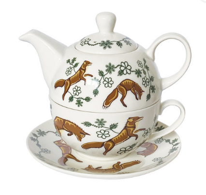 Foxes Tea for One Set