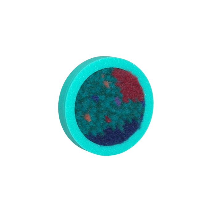 PDX Real Carpet Round Magnet