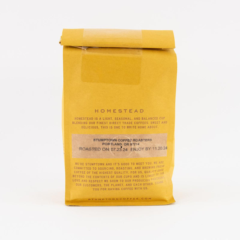 Load image into Gallery viewer, Stumptown Coffee Roasters Homestead Whole Bean Coffee, 12oz.
