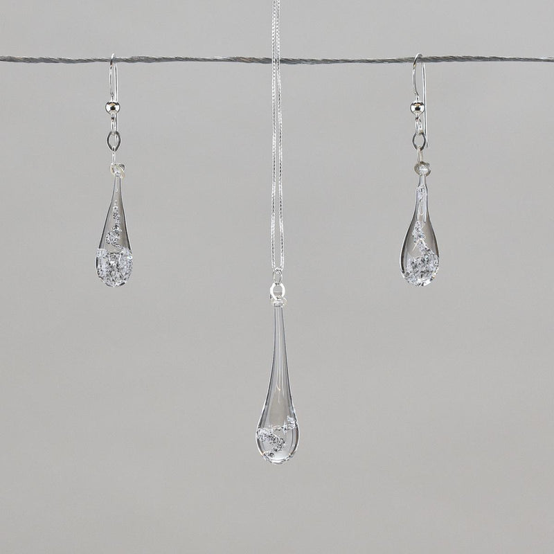 Load image into Gallery viewer, Oregon Sand Raindrop Earrings
