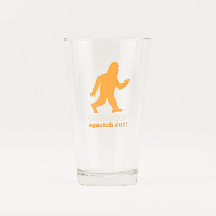 Little Bay Root Squatch Out Oregon Pint Glass, 16oz.