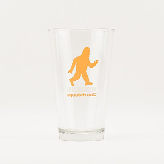 Little Bay Root Squatch Out Oregon Pint Glass, 16oz.