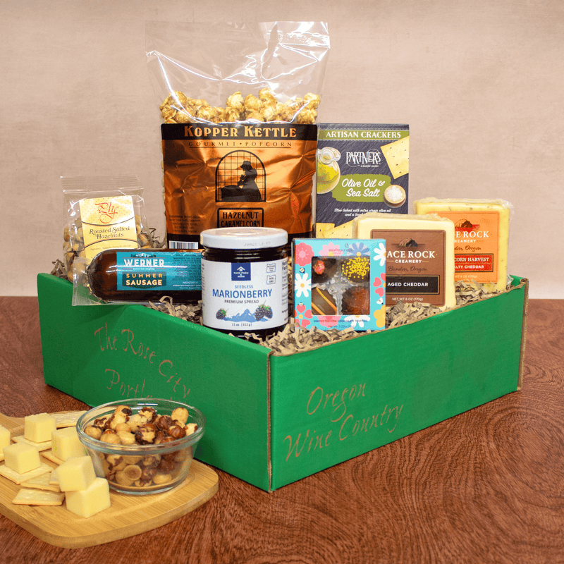 Load image into Gallery viewer, Deluxe Mother's Day Cheese Gift Basket
