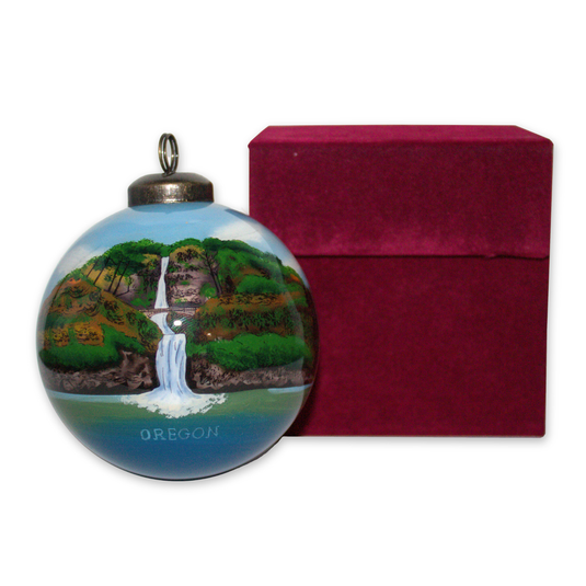 Oregon Glass Ornament