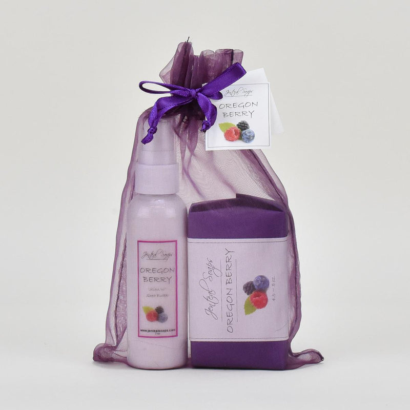 Load image into Gallery viewer, Jenteal Soaps Oregon Berry Gift Bag
