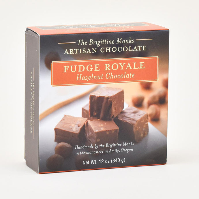 Brigittine Monks Hazelnut Chocolate Fudge, 12oz.