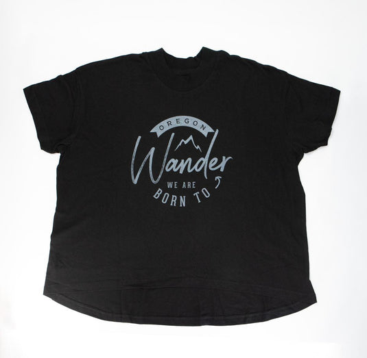 Be Oregon Born to Wander Women's T-Shirt