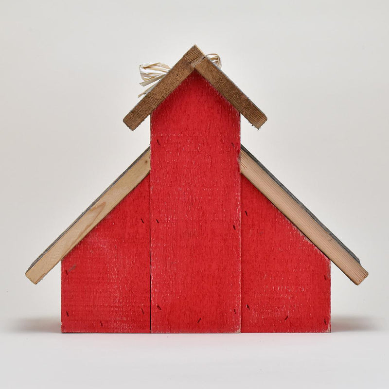 Load image into Gallery viewer, Foothills Wood Factory Red Birdhouse Barn
