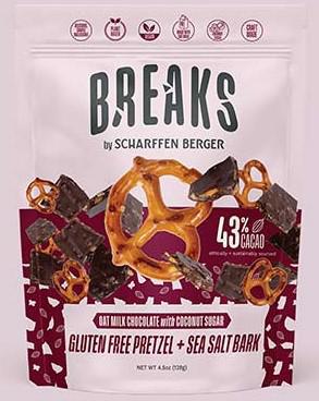 Breaks Chocolate Pretzel and Sea Salt Gluten Free 4.5oz