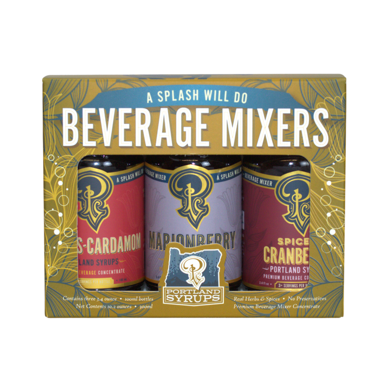 Load image into Gallery viewer, Portland Syrups, Gold Box Gift Pack
