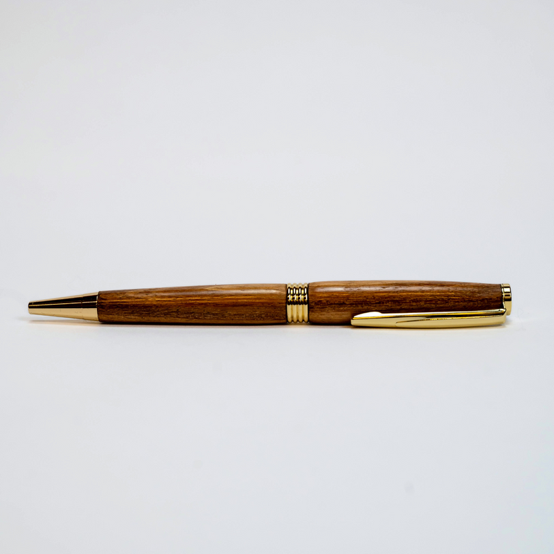 Load image into Gallery viewer, Myrtlewood Saturn Pen
