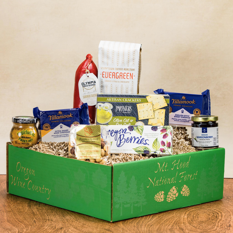 Load image into Gallery viewer, Hometown Favorites Cheese Gift Basket

