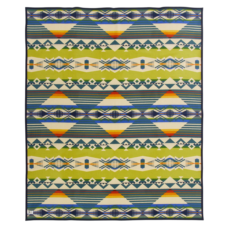 Load image into Gallery viewer, Pendleton Creekside Wool Blanket, Twin
