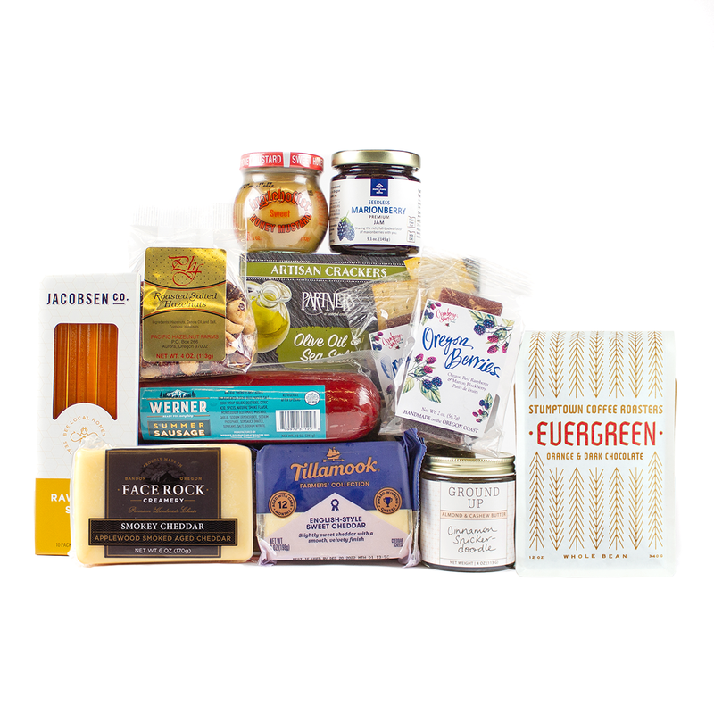 Load image into Gallery viewer, Hometown Favorites Cheese Gift Basket
