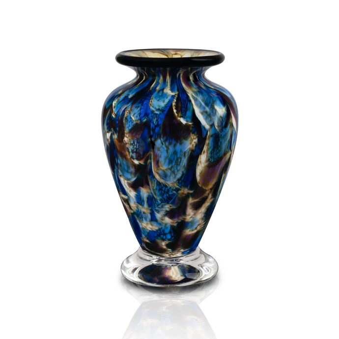 The Glass Forge Moonbeam Vase, Small