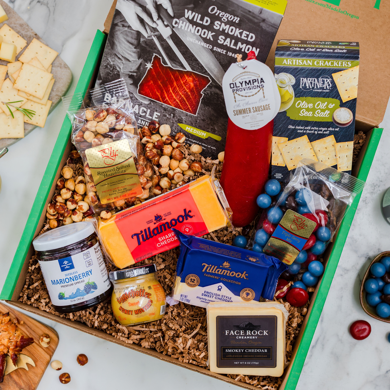 Load image into Gallery viewer, Hood to Coast Cheese Gift Basket

