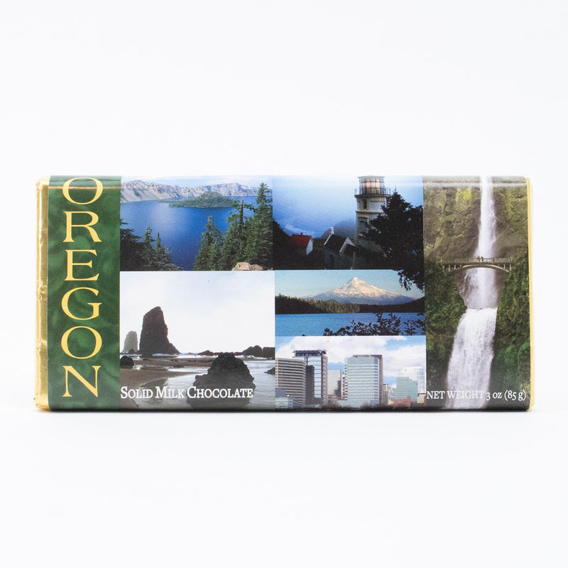 Load image into Gallery viewer, Michele&#39;s Chocolate Oregon Milk Chocolate Bar, 3.5oz.
