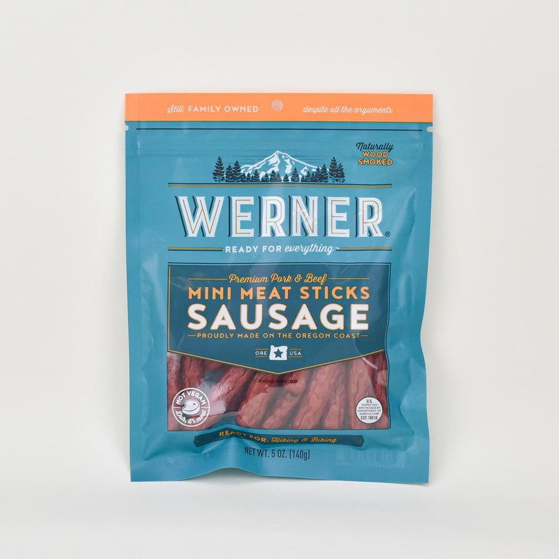 Load image into Gallery viewer, Werner Gourmet Mini Meat Snacks, 5oz.
