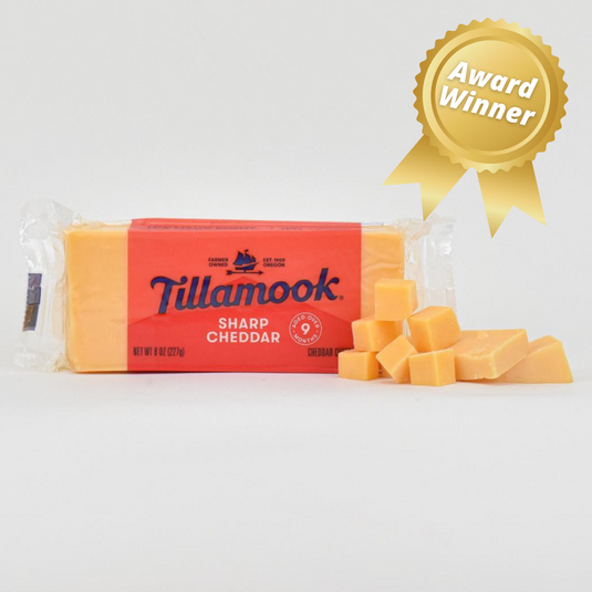 Tillamook Sharp Cheddar Cheese, 8oz.