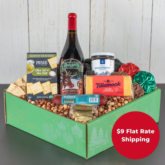 Rudolph's Red Gourmet Gift Basket