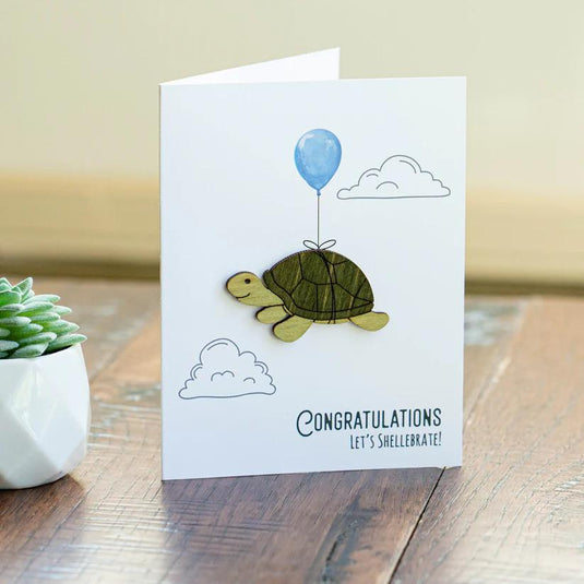 Card Congratulations Turtle