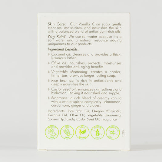 Oregon Rain Vanilla Chai Soap