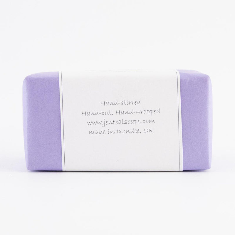 Load image into Gallery viewer, Jenteal Soaps Lavender Lemongrass &amp; Oatmeal, 4.5-5.5oz.
