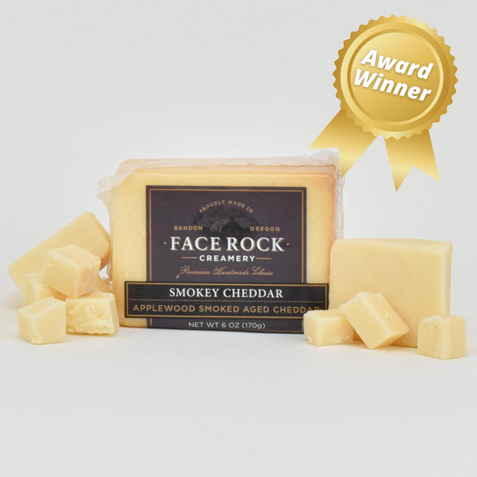 Face Rock Cheese Smokey Cheddar, 6oz.