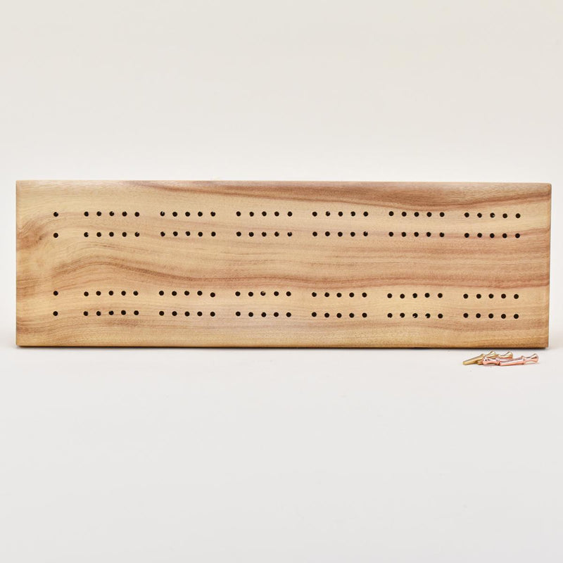 Load image into Gallery viewer, Myrtlewood Cribbage Board
